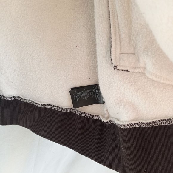 Navy Blue and Heather Gray Fleece Varsity Jacket DIVIDED by H&M size XS - Picture 5 of 7